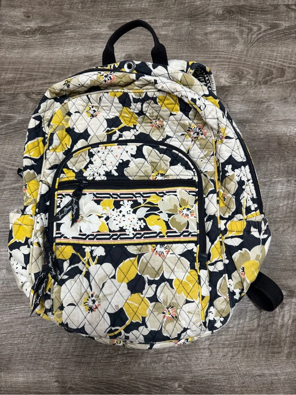 Vera Bradley Retired Dogwood Pattern Backpack